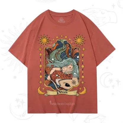 Purplehecate Mystic Pisces Zodiac T-Shirt