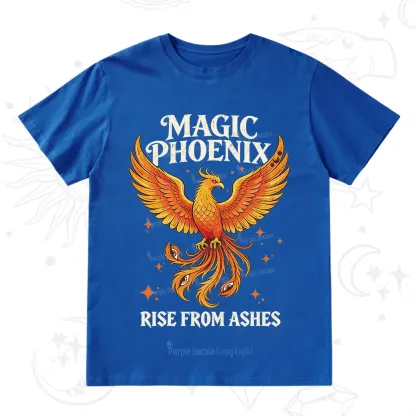 Purplehecate Magic Phoenix Rise From Ashes T-Shirt
