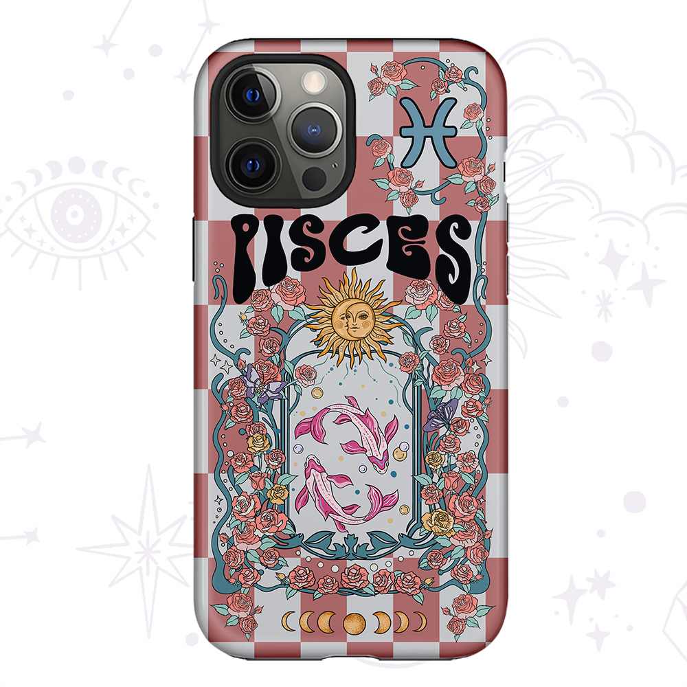 Purplehecate Pisces Spirit Zodiac Collage Phone Case