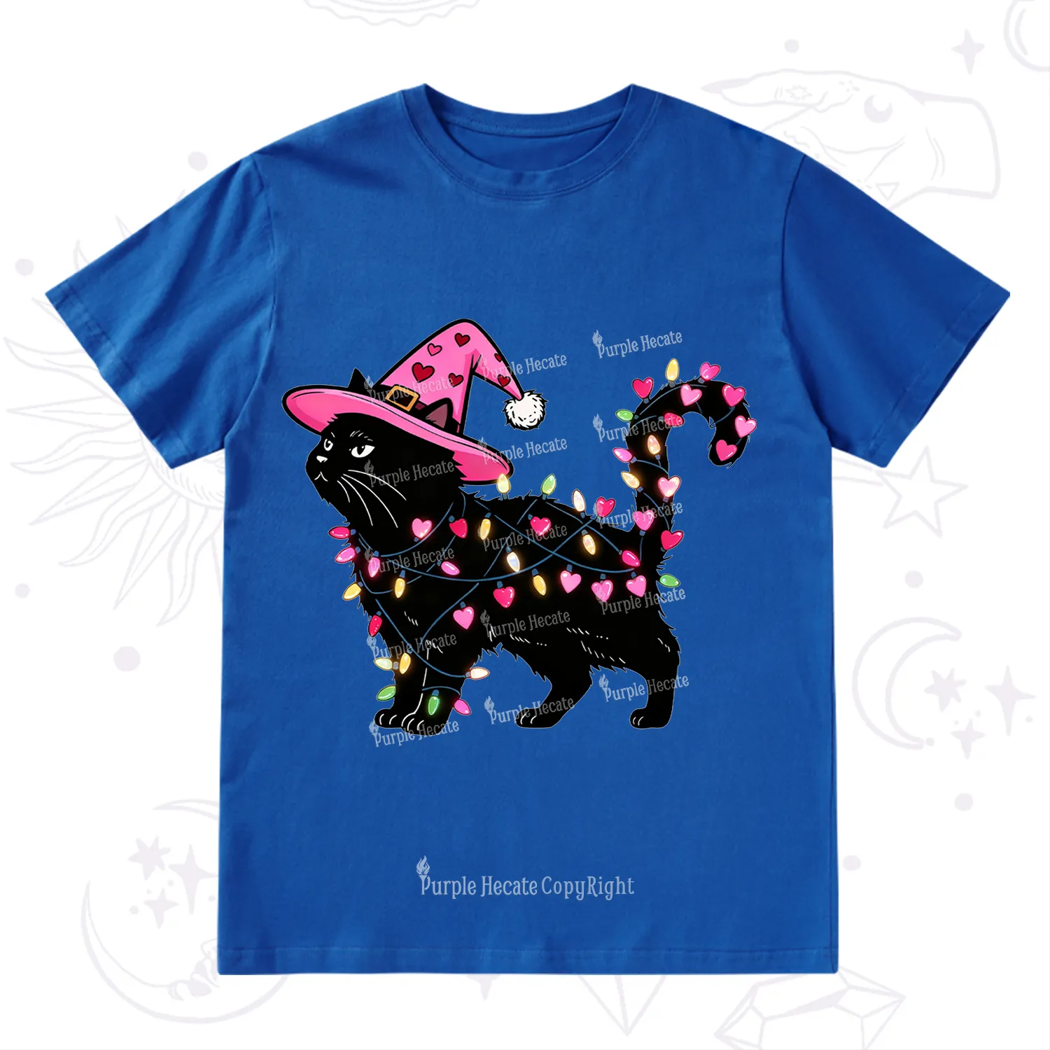 Purplehecate Cute Cat Valentine T-Shirt