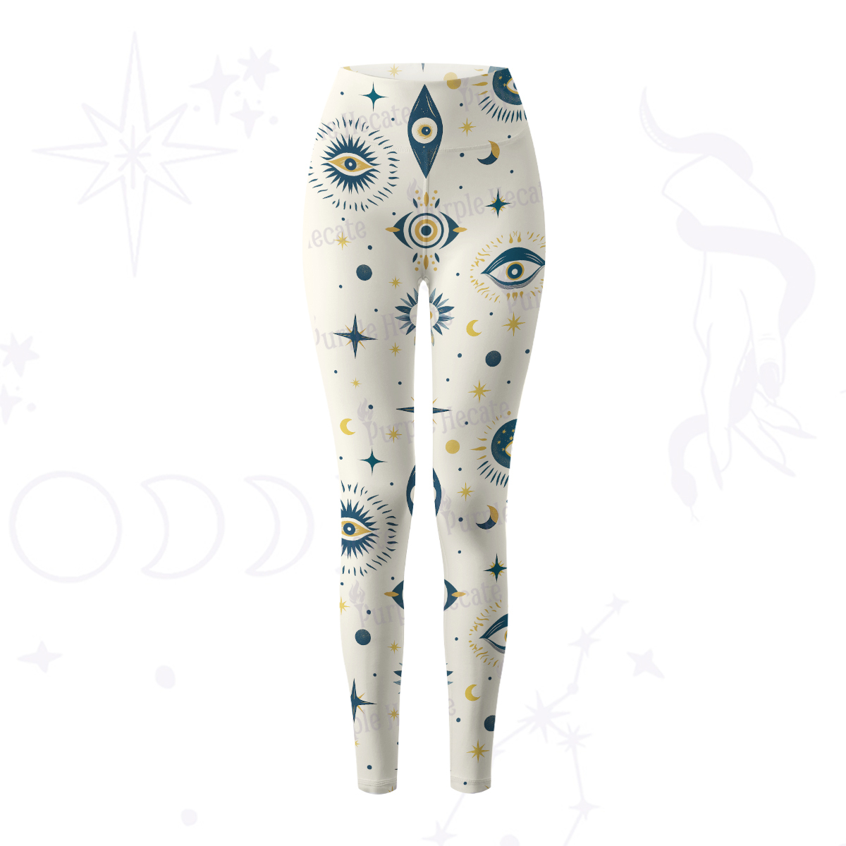 Purplehecate Sun Eye Yoga Pants