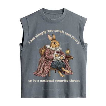 Purplehecate Too Small and Fancy Vintage Washed Tank
