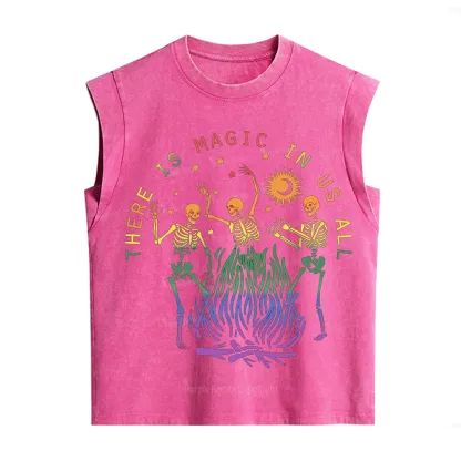 Purplehecate Pride Outfit There is Magic in Us All Back Vintage Washed Tank