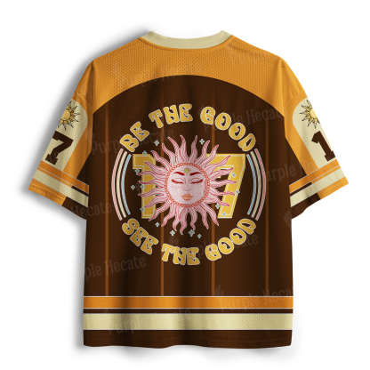 Purplehecate Be the Good See the Good  Mesh Jersey