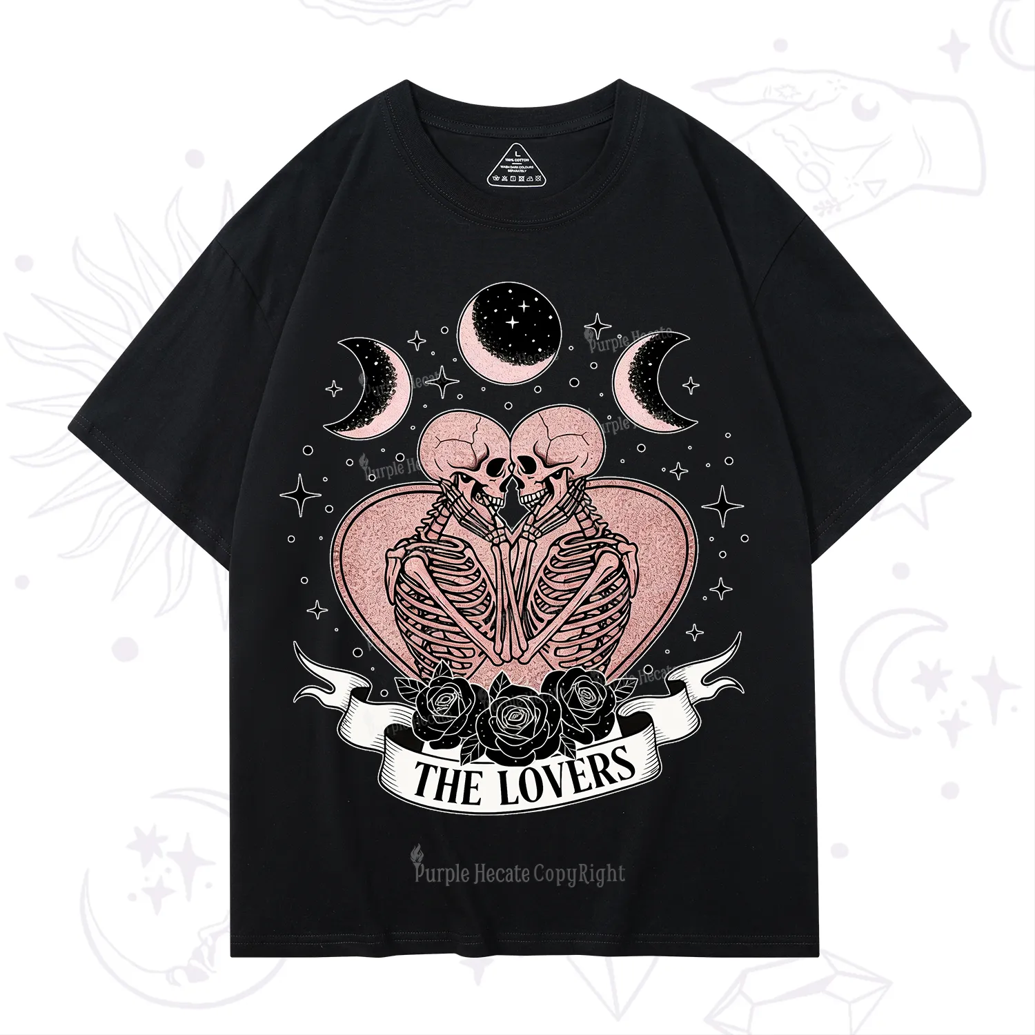 Purplehecate The Lovers of Skeletons T-Shirt