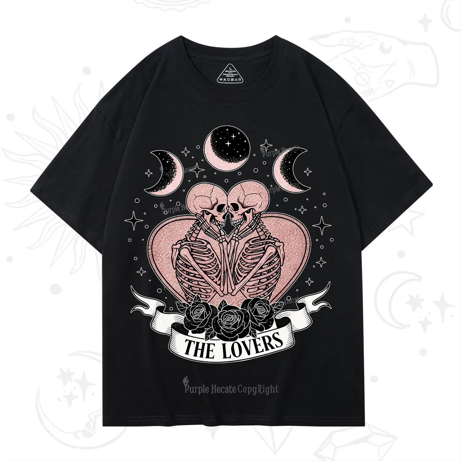 Purplehecate The Lovers of Skeletons T-Shirt