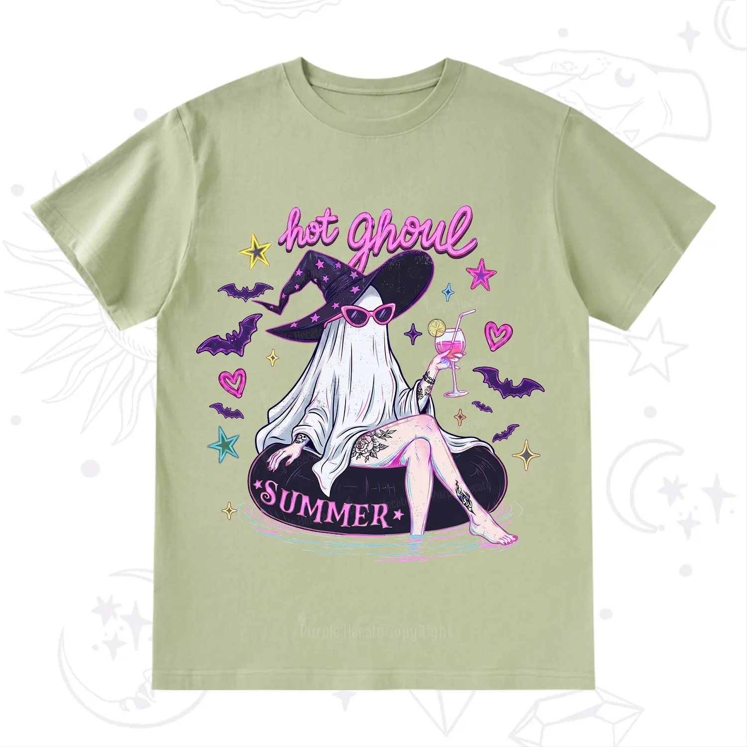 Purplehecate Hot Ghoul Summer T-Shirt