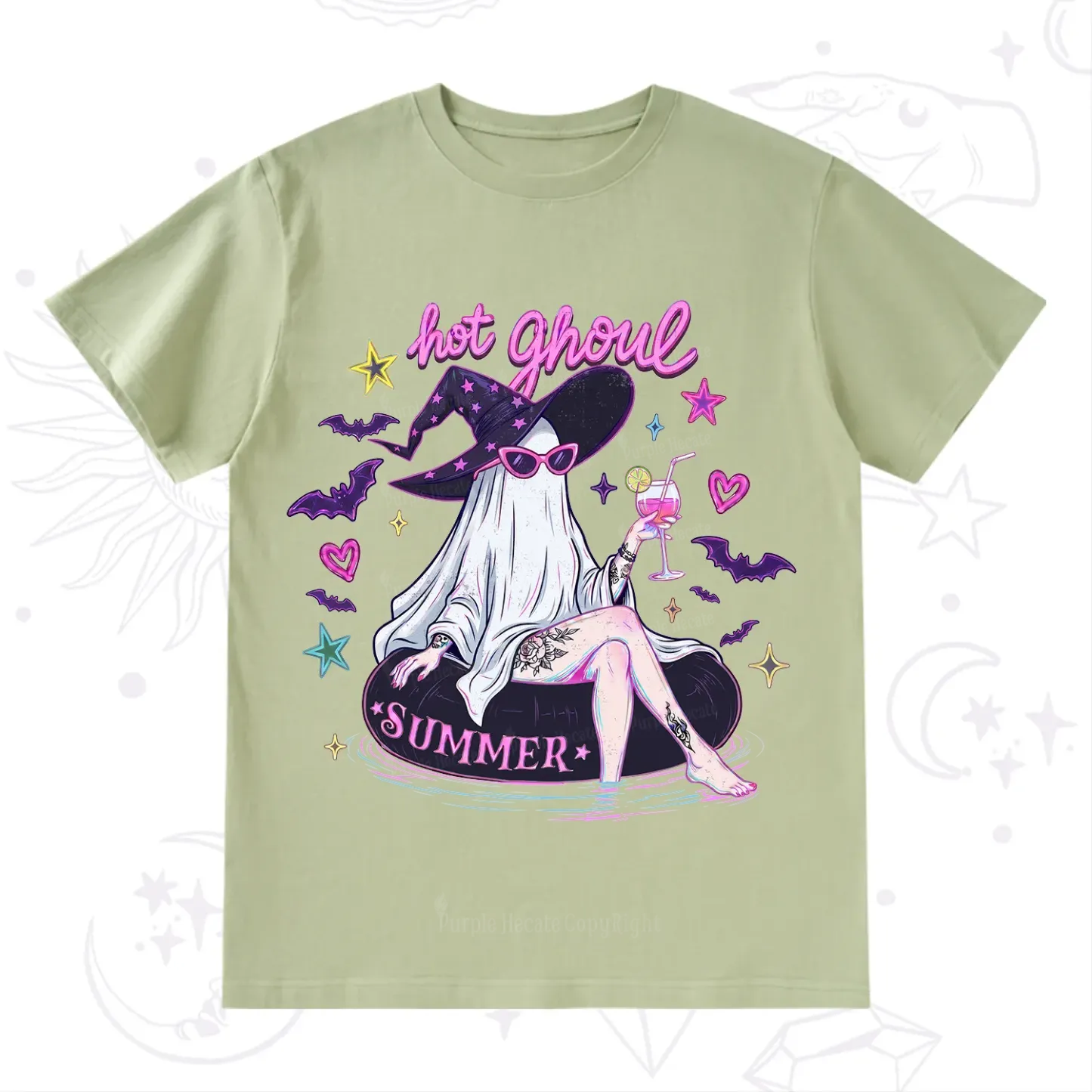 Purplehecate Hot Ghoul Summer T-Shirt