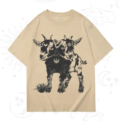 Purplehecate Two Headed Goat T-Shirt