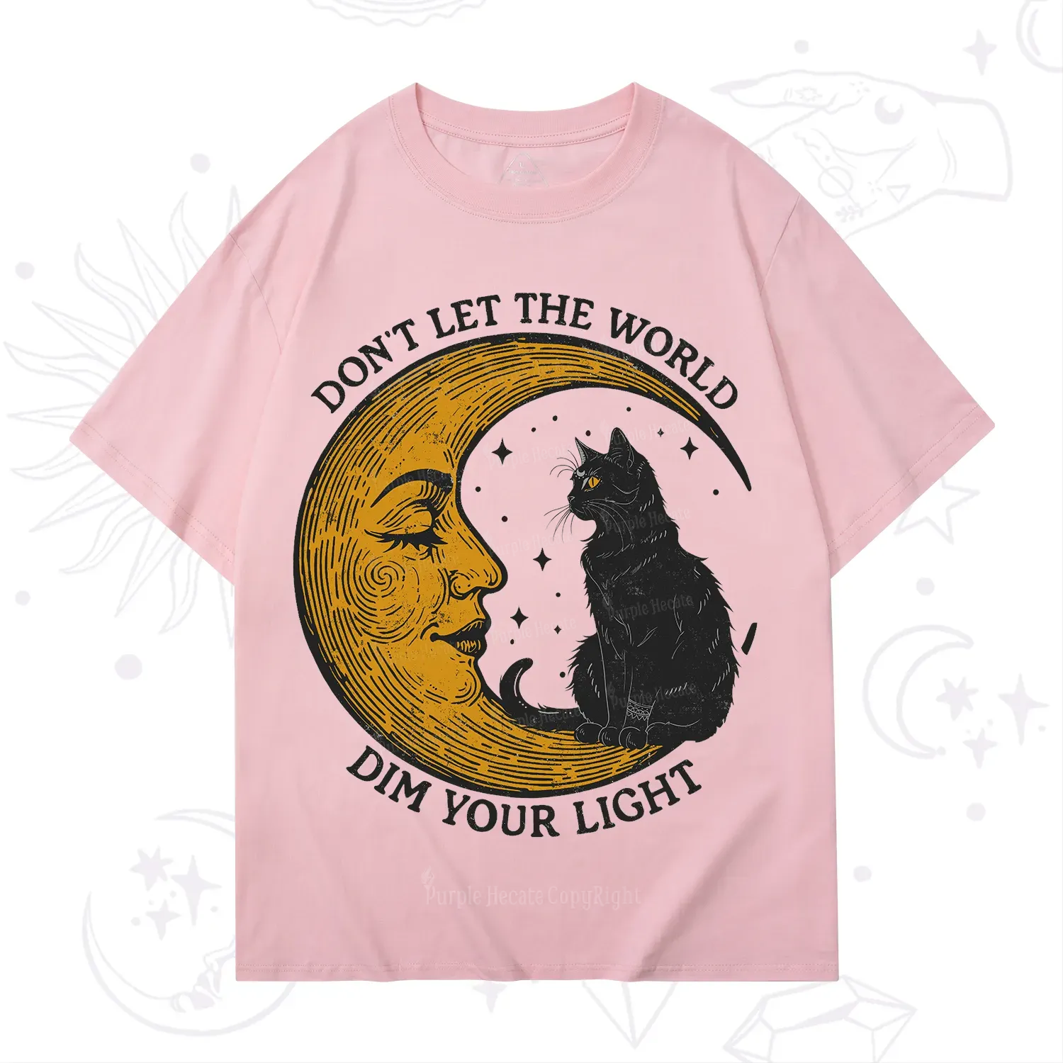 Purplehecate Don't Let The World Dim Your Light T-Shirt