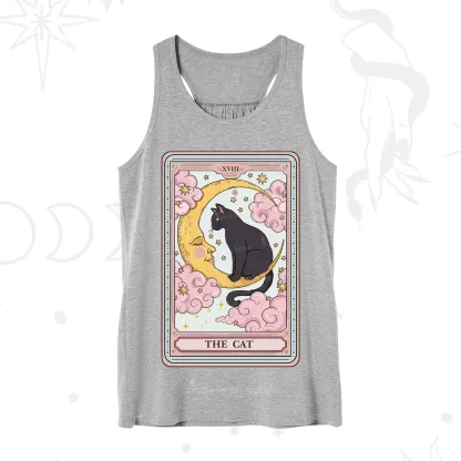 Purplehecate The Cat Tarot Card Tank