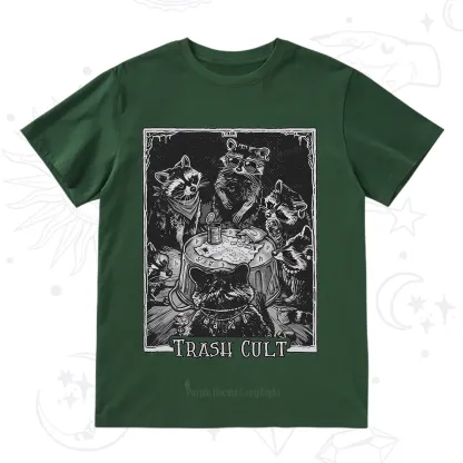 Purplehecate Trash Cult Raccoon T-Shirt