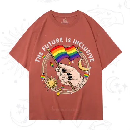 Purplehecate The Future Is Inclusive T-Shirt