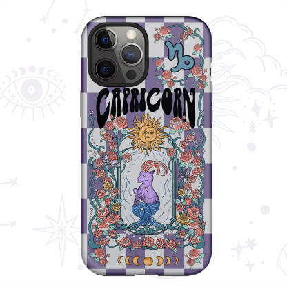 Purplehecate Capricorn Spirit Zodiac Collage Phone Case