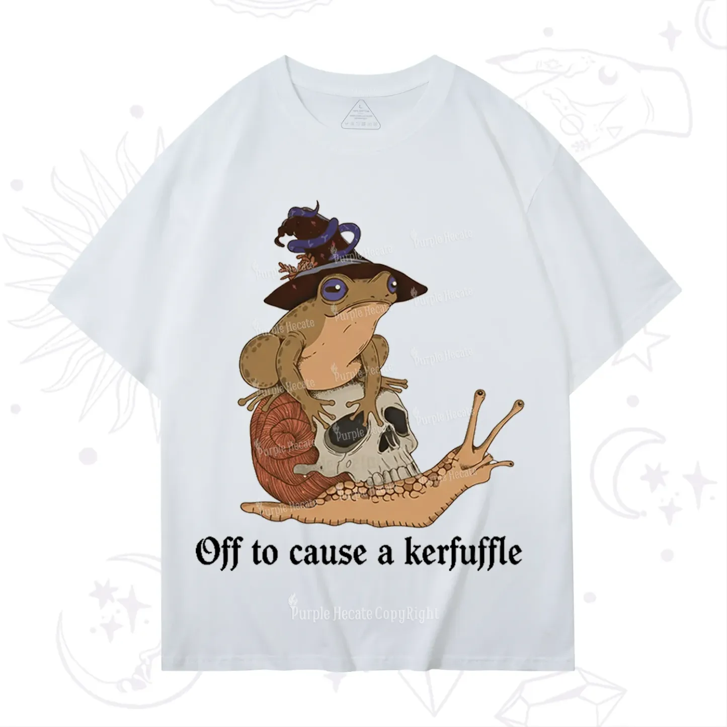 Purplehecate Off To Cause A Kerfuffle T-Shirt