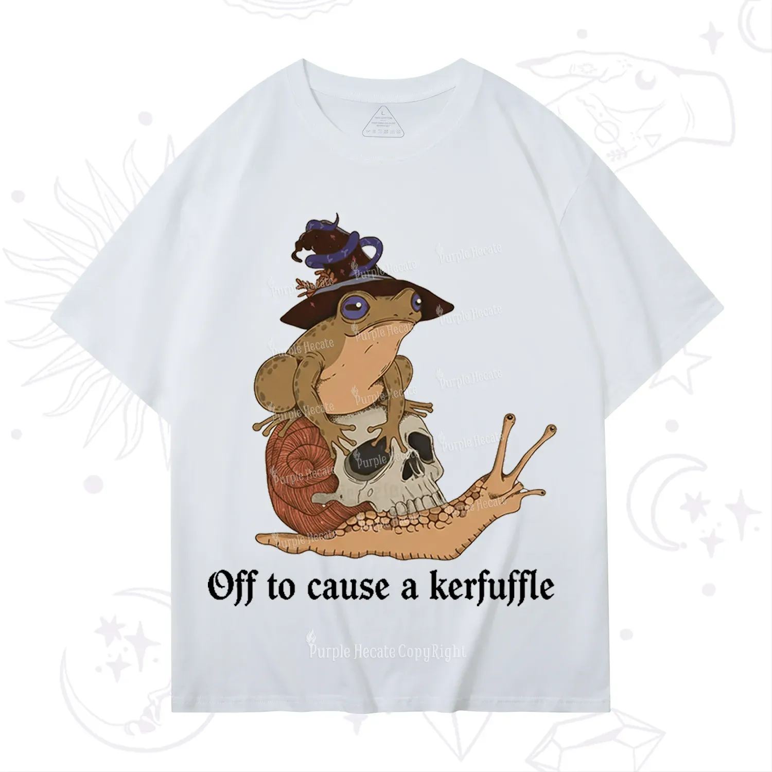 Purplehecate Off To Cause A Kerfuffle T-Shirt