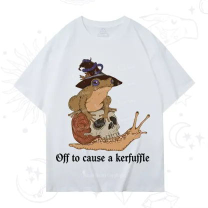 Purplehecate Off To Cause A Kerfuffle T-Shirt