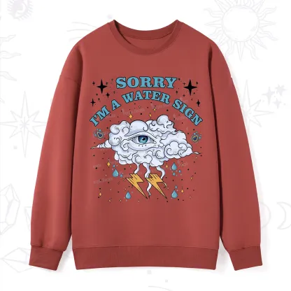 Purplehecate Sorry I'm A Water Sign Sweatshirt