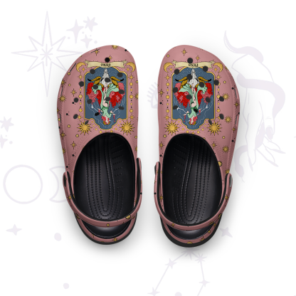 Purplehecate Aries Zodiac Rubber Clogs