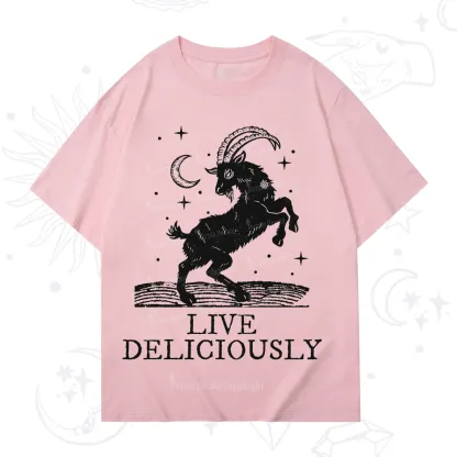 Purplehecate Live Deliciously T-Shirt