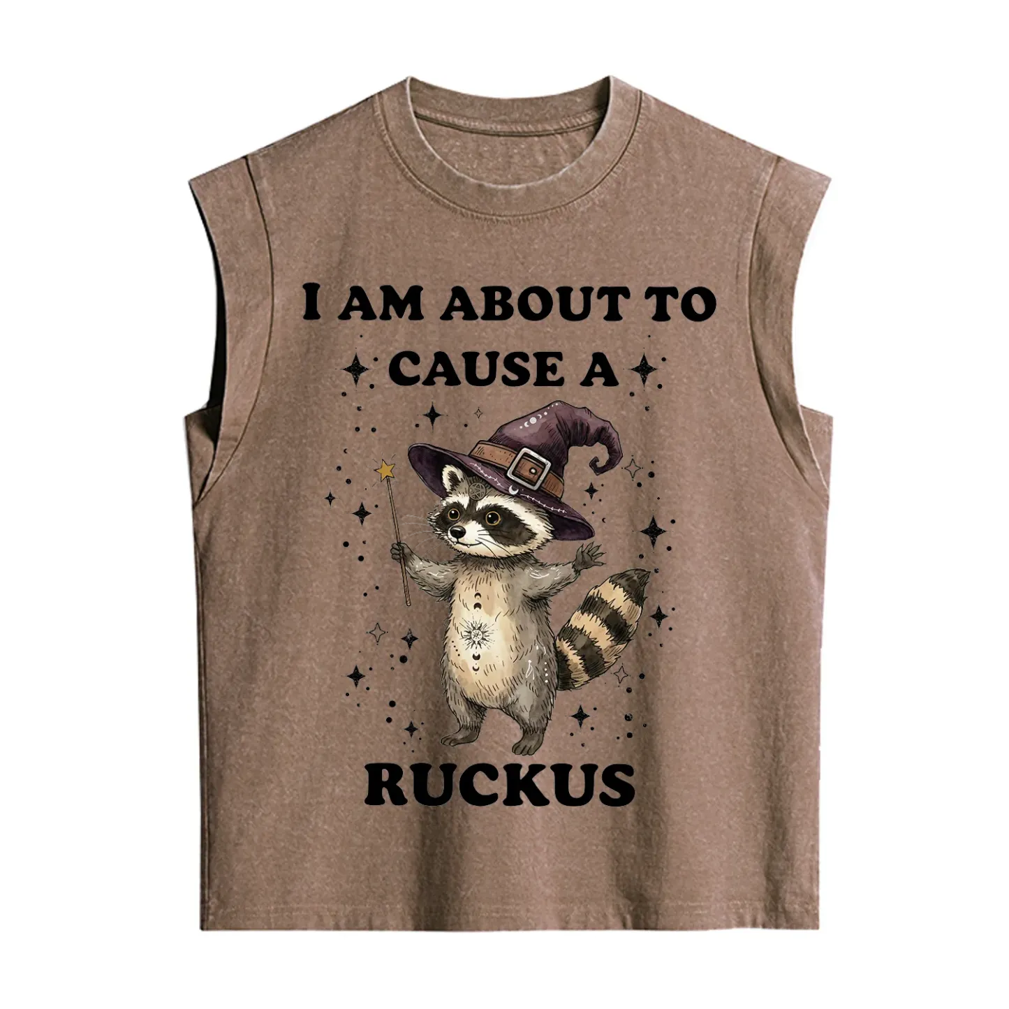 Purplehecate I Am About To Cause A Ruckus Vintage Washed Tank