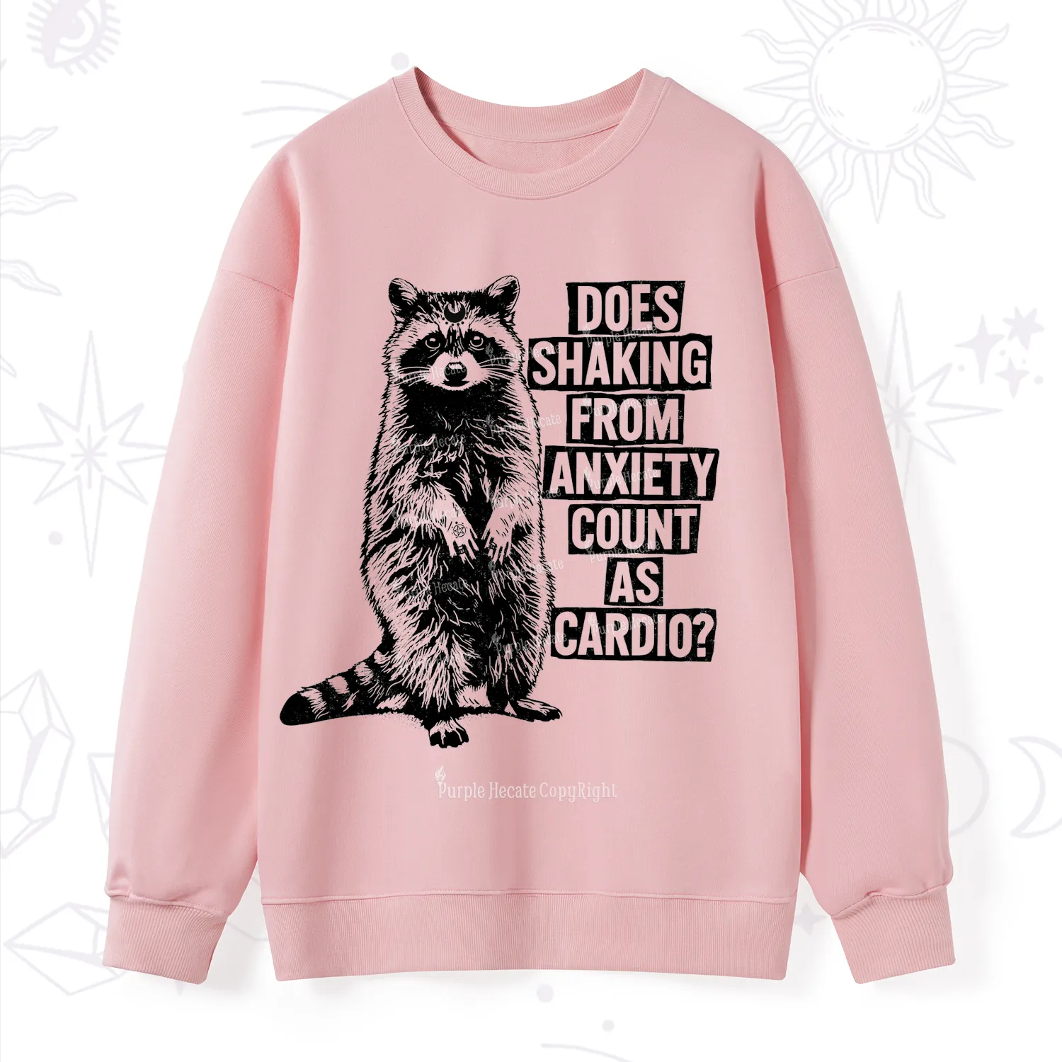 Purplehecate Does Shaking From Anxiety Count As Cardio Sweatshirt