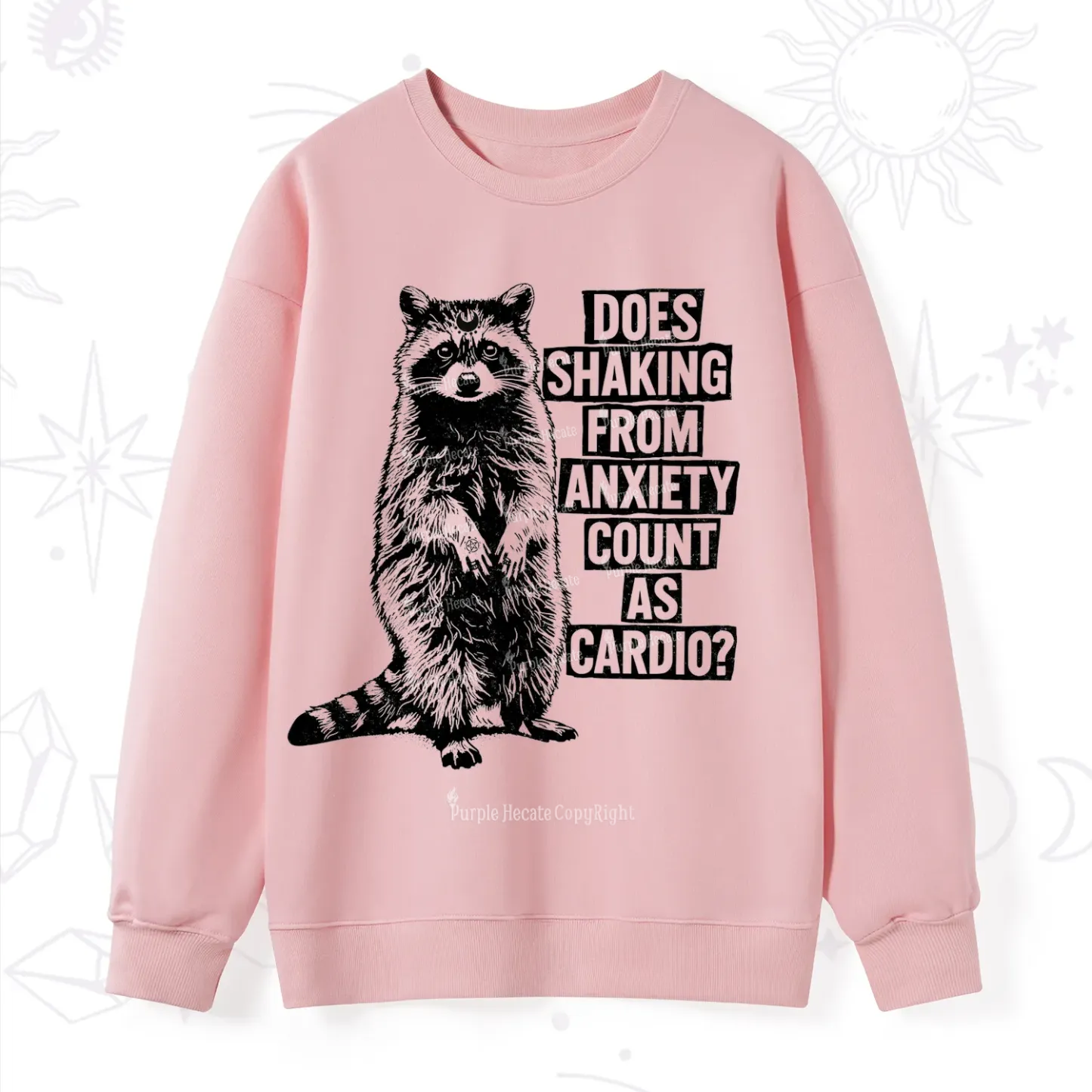 Purplehecate Does Shaking From Anxiety Count As Cardio Sweatshirt