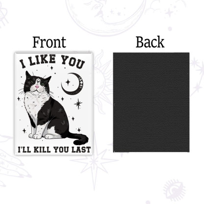 Purplehecate Sorry I Can't Go I'm an Indoor Cat Magnet