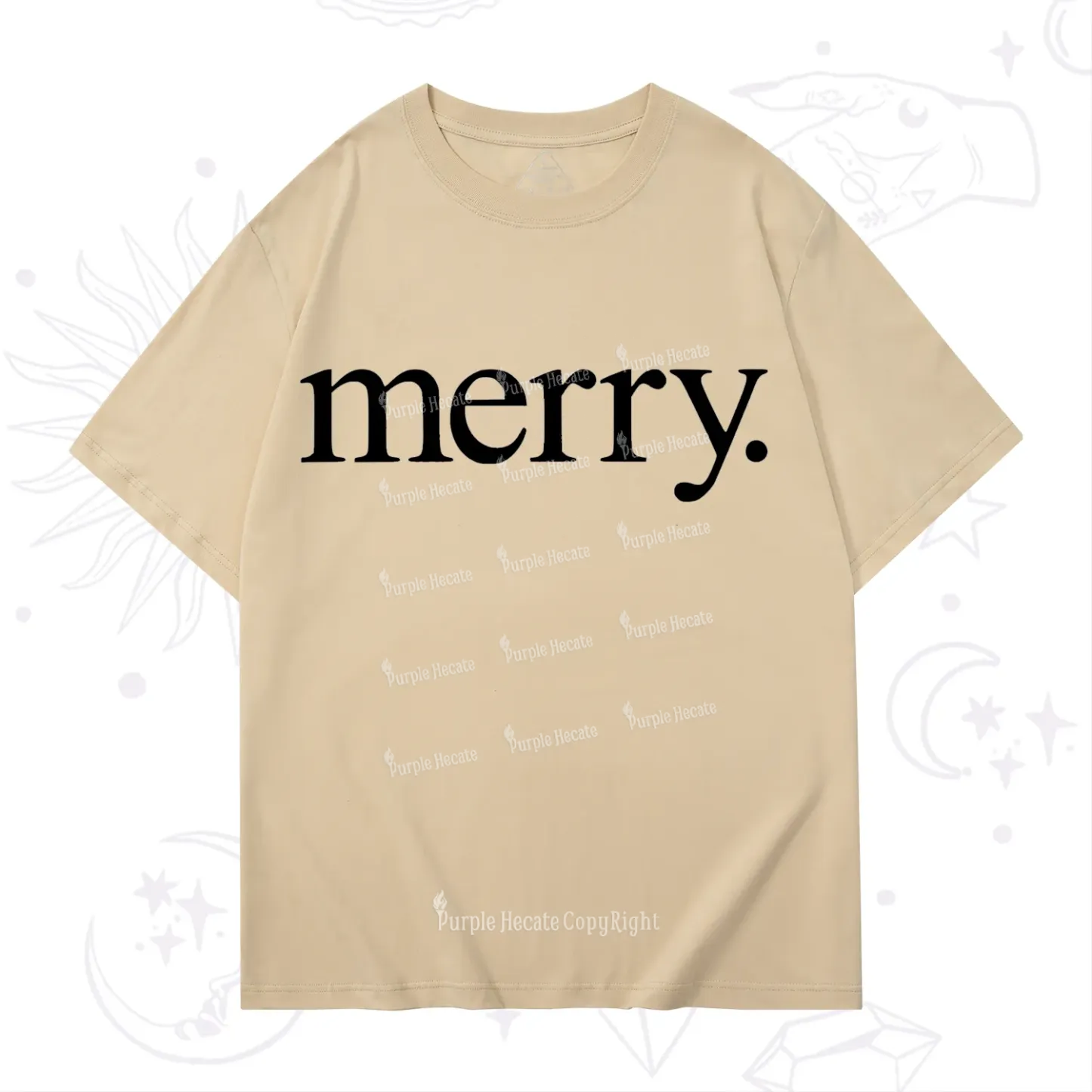 Purplehecate Merry Christmas T-Shirt