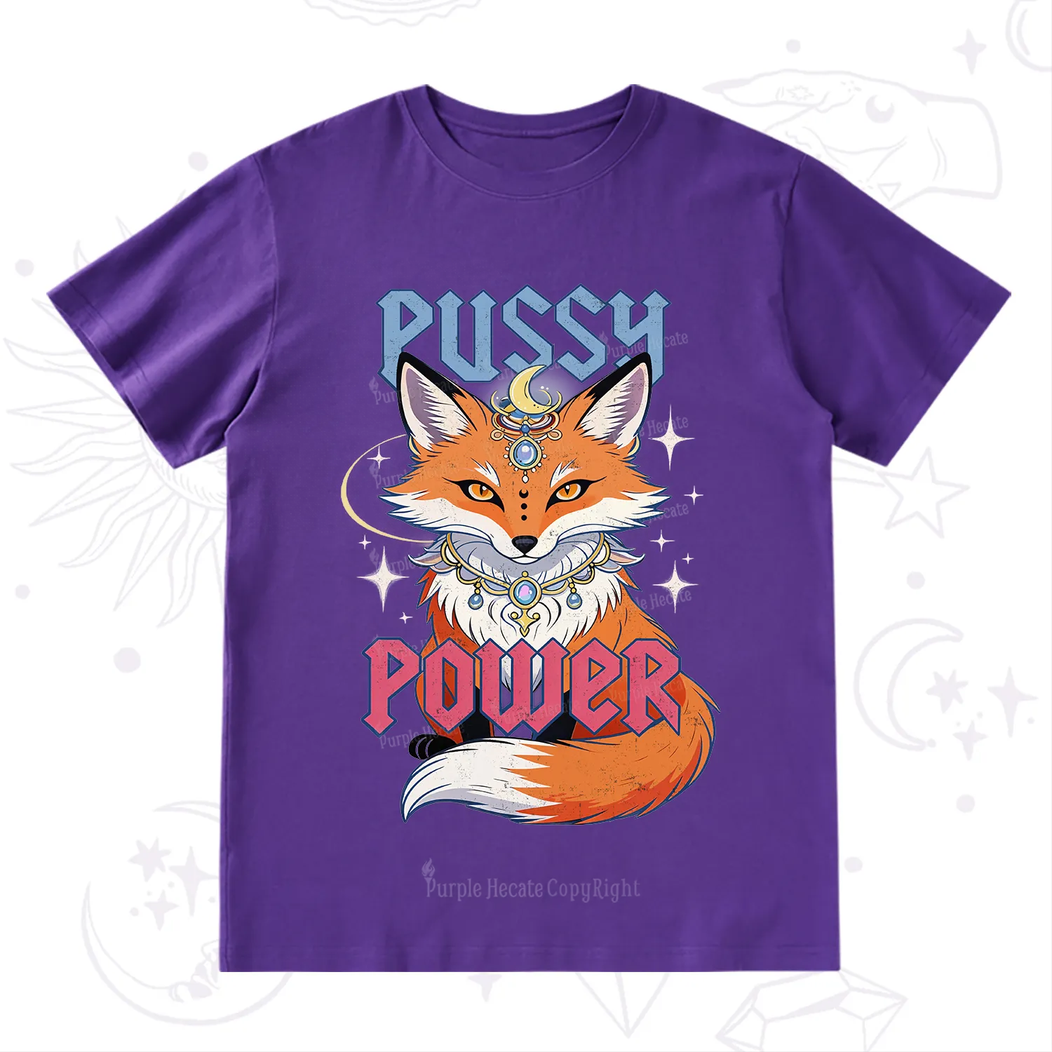 Purplehecate Pussy Power T-Shirt