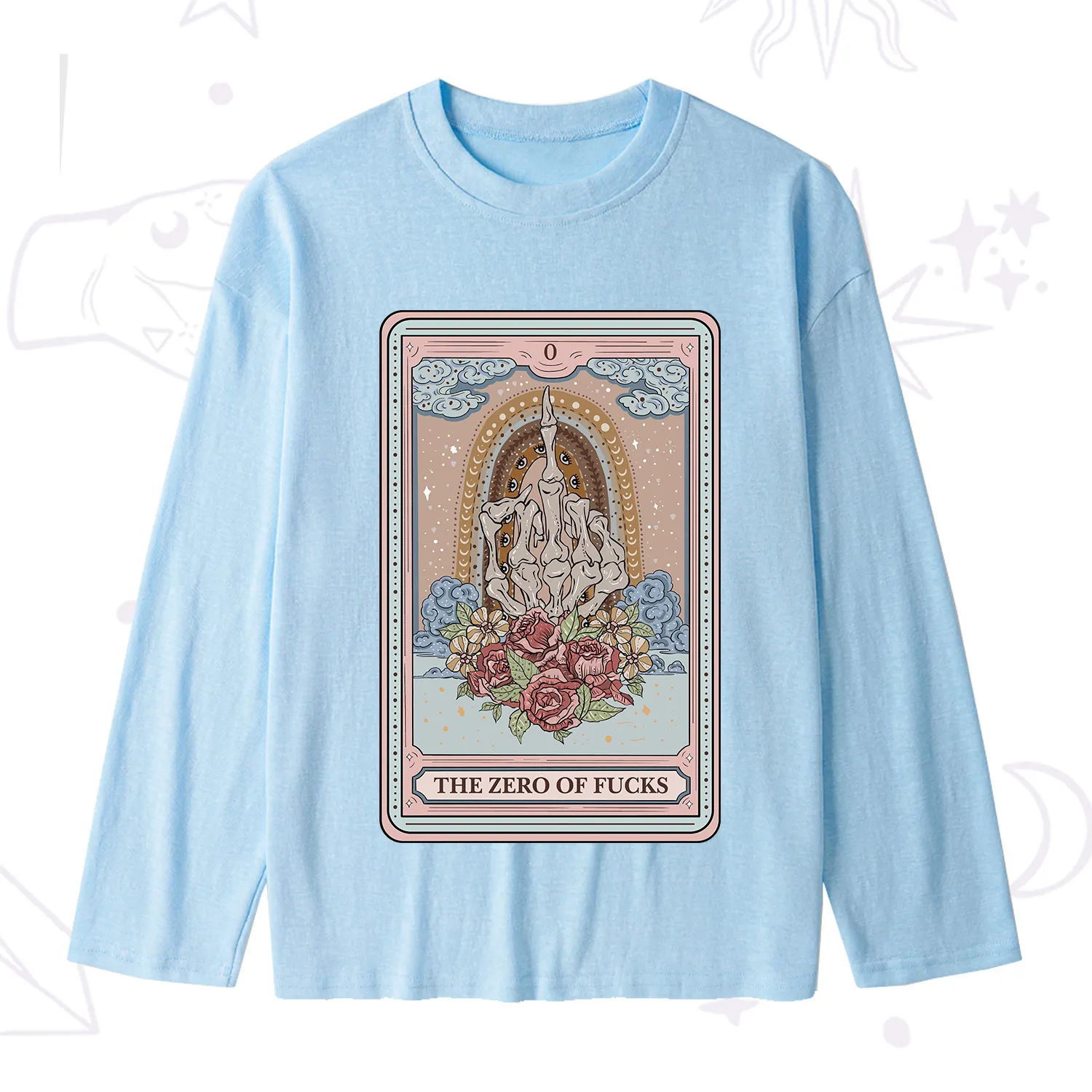 [Copy]Purplehecate Evil Eye Slub Long Sleeve T-Shirt