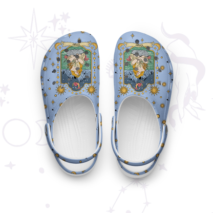 Purplehecate Virgo Zodiac Rubber Clogs