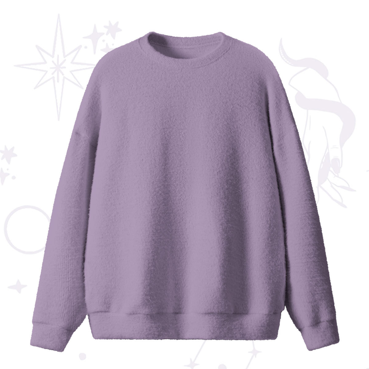 Purplehecate Fuzzy Ugly Sweater