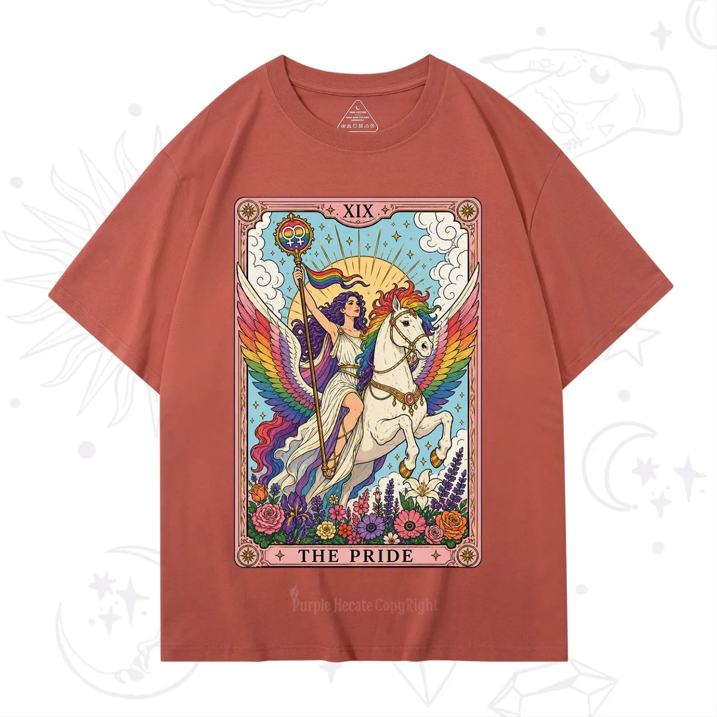 Purplehecate The Pride Tarot Card T-Shirt