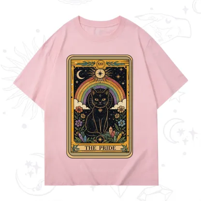 Purplehecate The Pride Black Cat Tarot T-Shirt