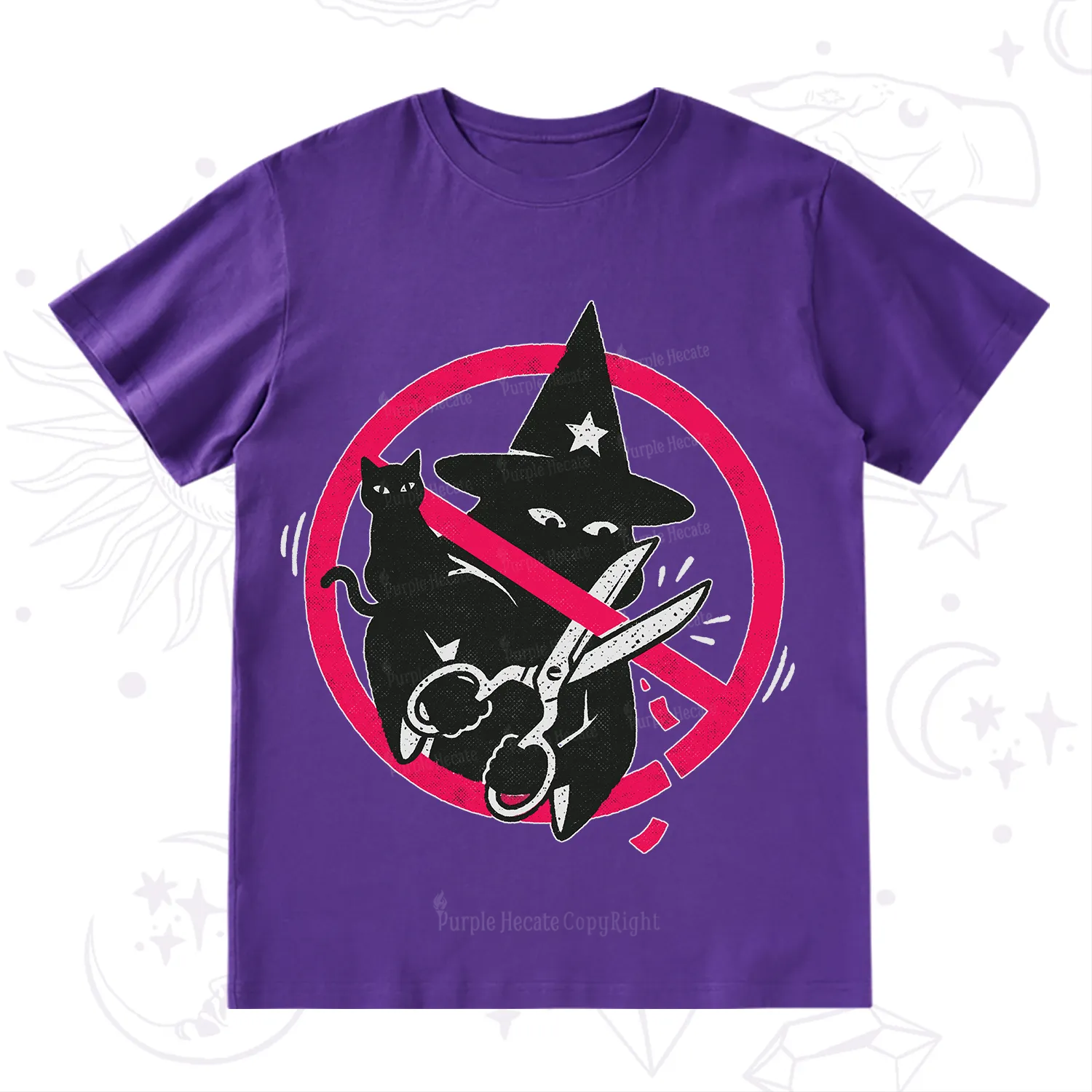 Purplehecate Break the Spell Witch T-Shirt