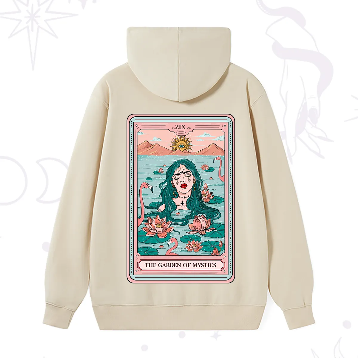 Purplehecate The Garden Of Mystics Tarot Hoodie
