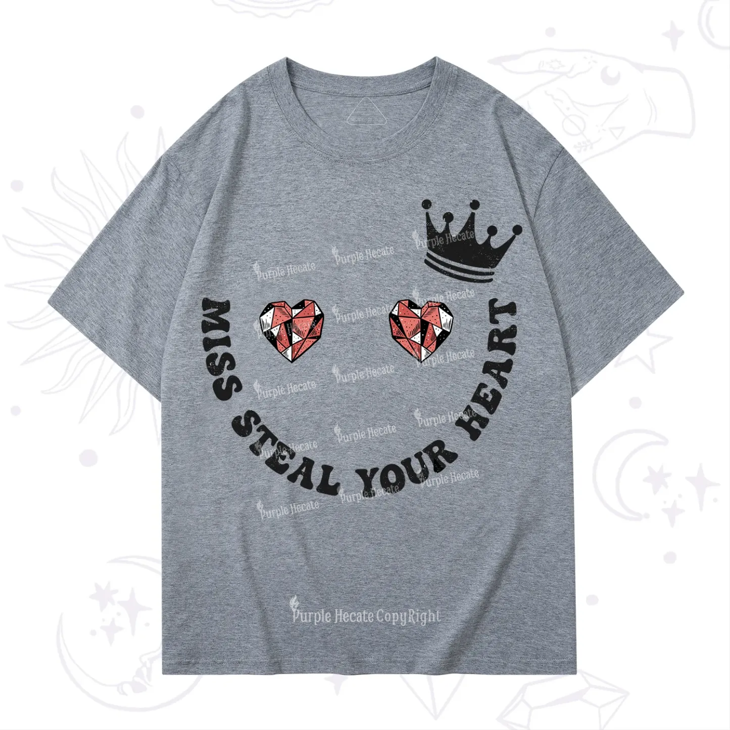 Purplehecate Miss Steal Your Heart Valentine T-Shirt