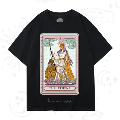 Purplehecate The Athena Tarot T-Shirt