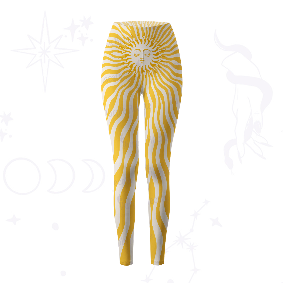 Purplehecate Radiance of the Sun Yoga Pants