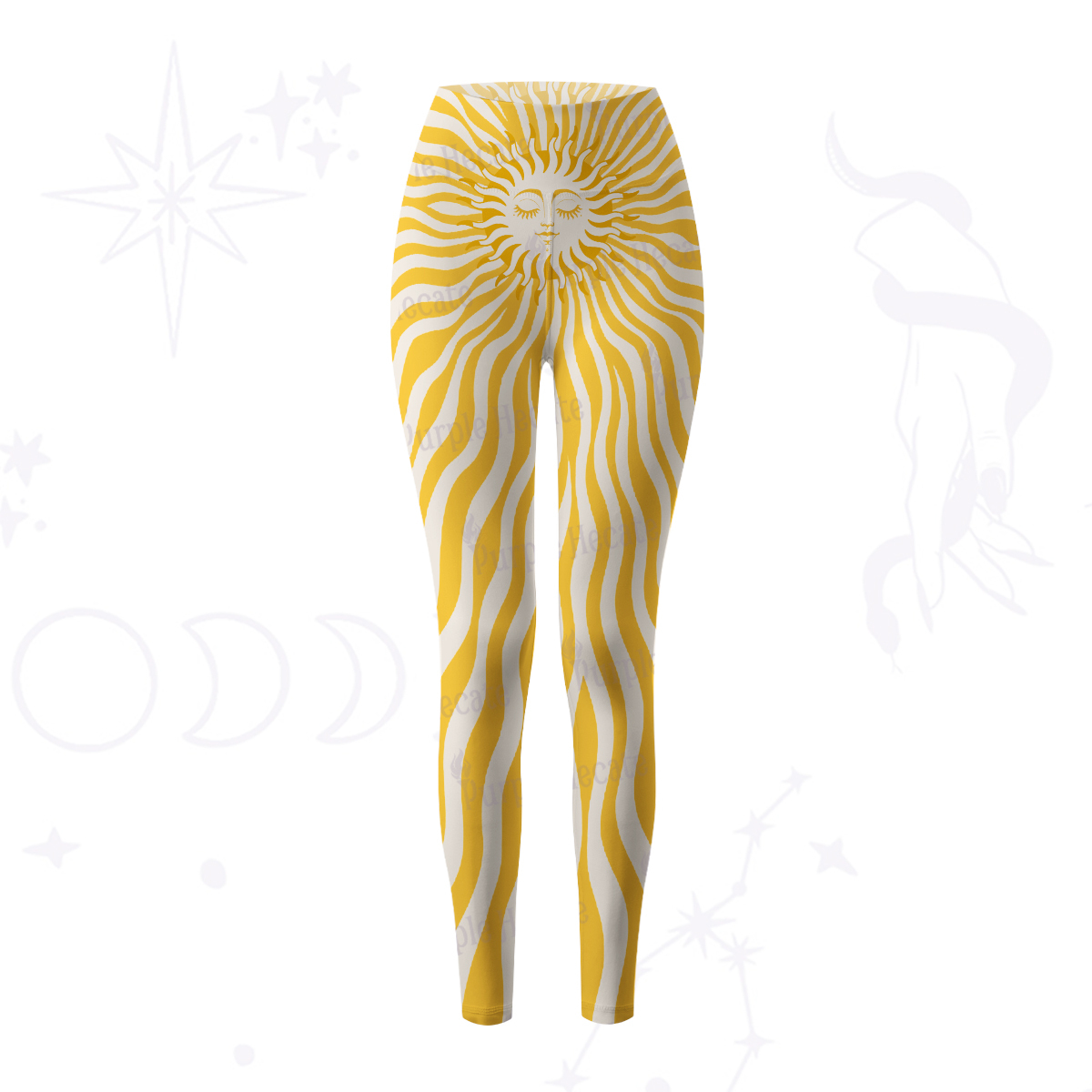 Purplehecate Radiance of the Sun Yoga Pants