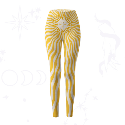 Purplehecate Radiance of the Sun Yoga Pants