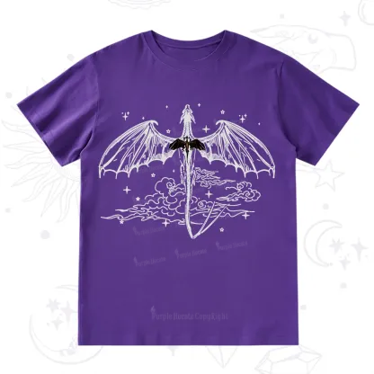 Purplehecate Dragon Rider Celestial Sword T-Shirt