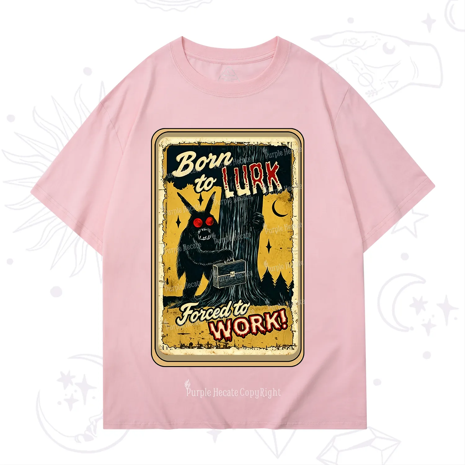 Purplehecate Cryptid Mothman Horror T-Shirt