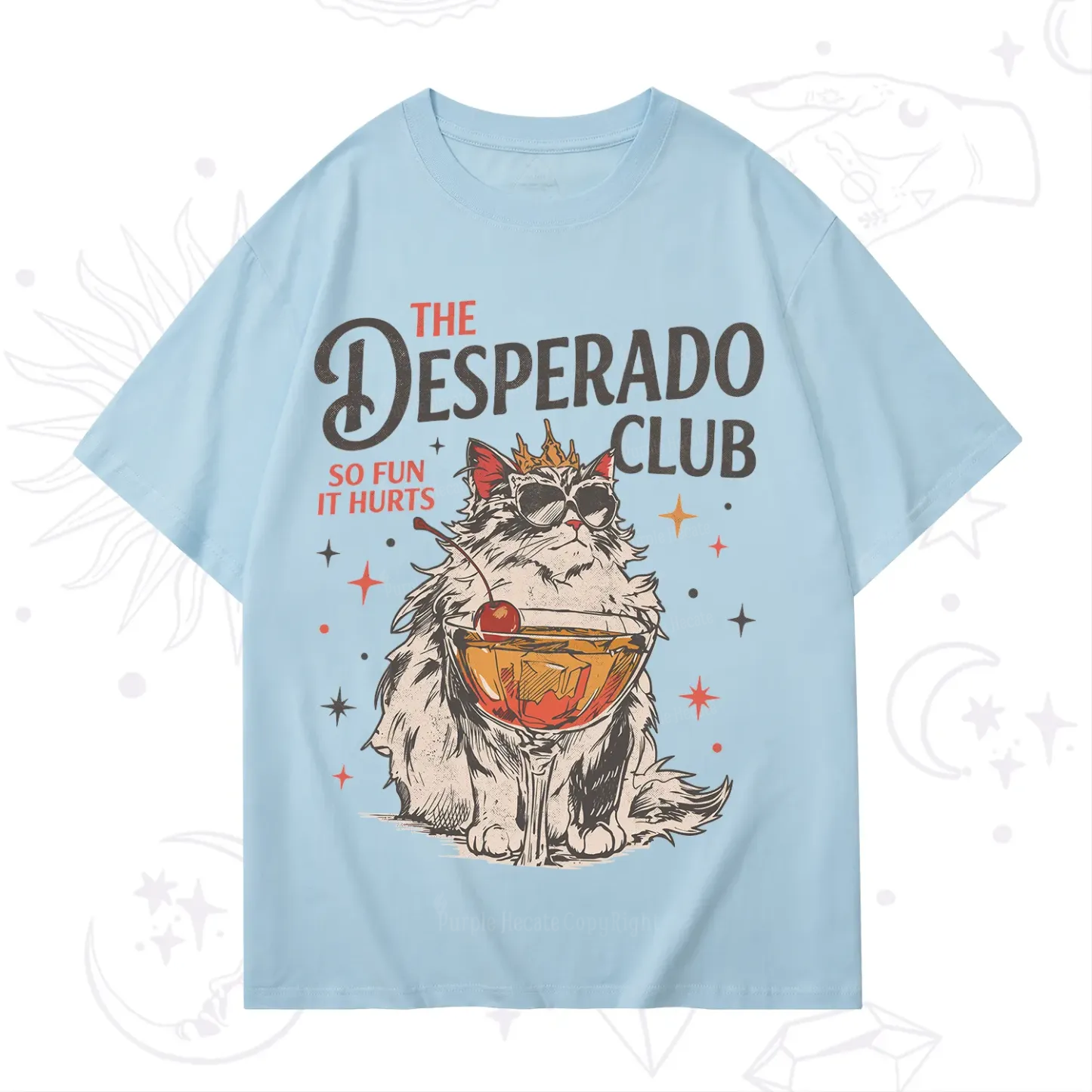 Purplehecate The Desperado Club Vintage Gang T-Shirt