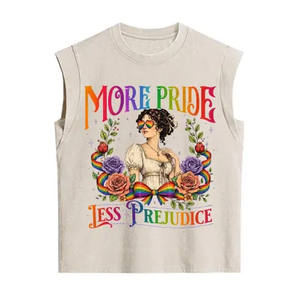 Purplehecate More Pride Less Prejudice Pride Vintage Washed Tank