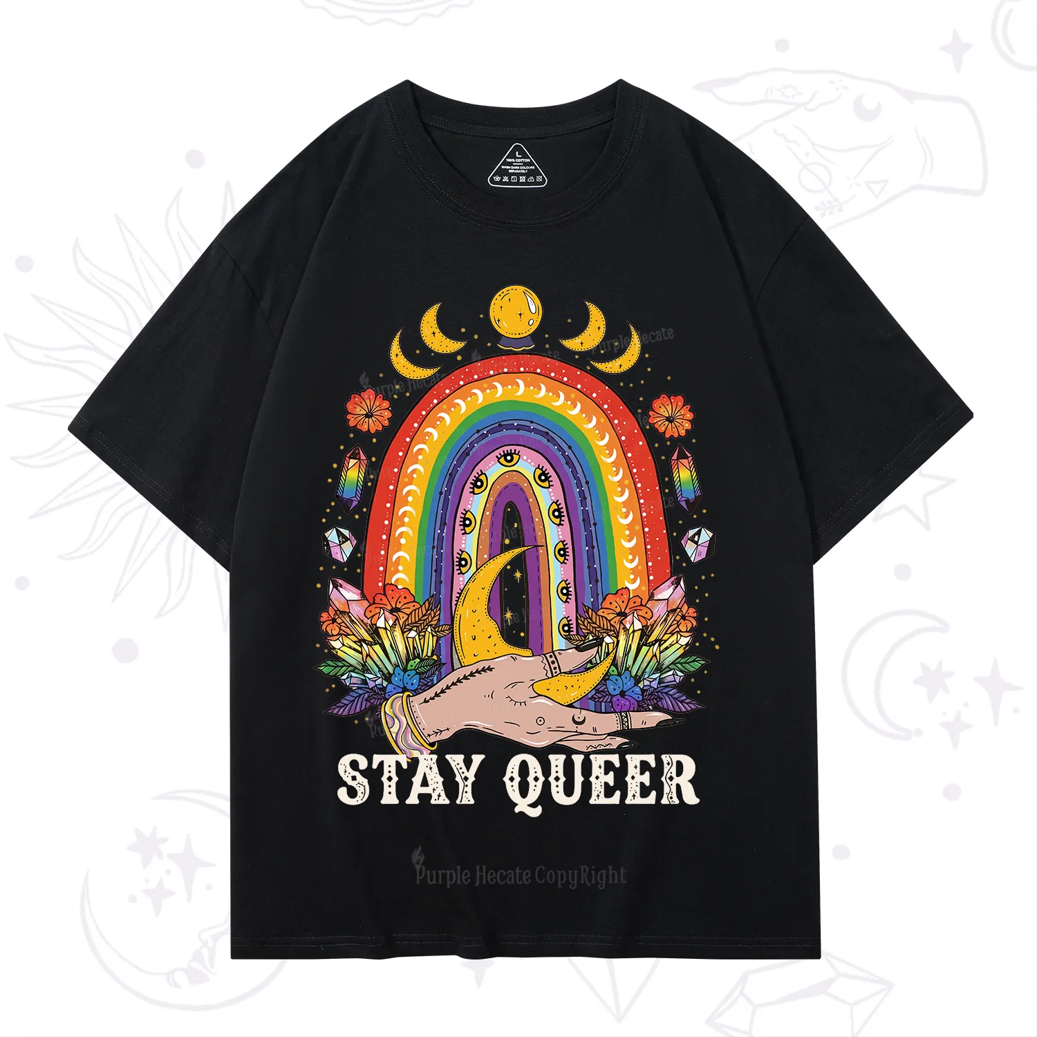 Purplehecate Stay Queer T-Shirt