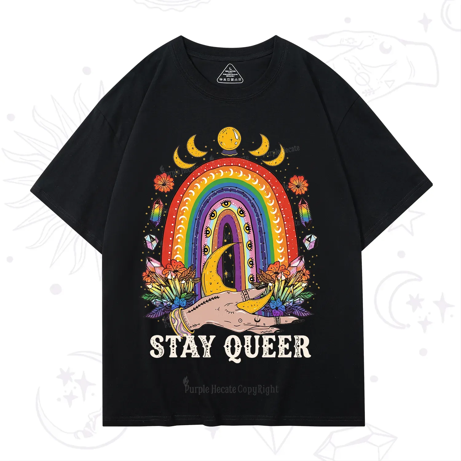 Purplehecate Stay Queer T-Shirt