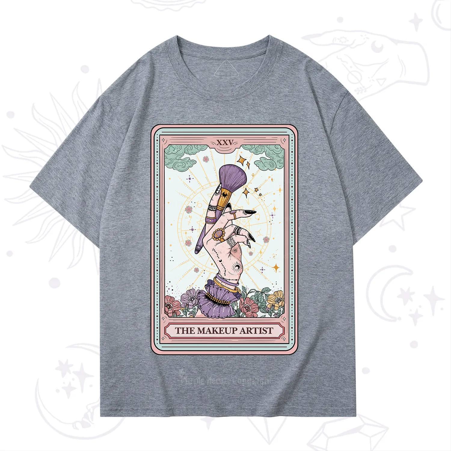 Purplehecate The Makeup Artist Tarot T-Shirt