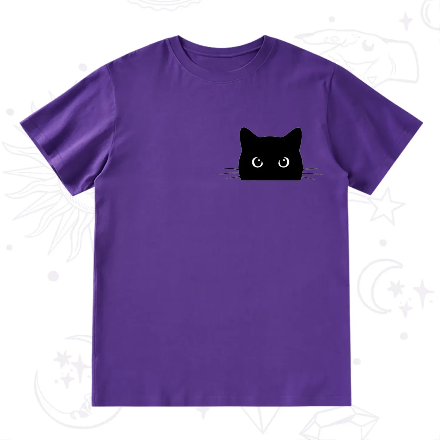 Purplehecate Black Cat T-Shirt